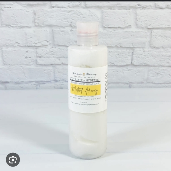 Ginger & Honey Organic Skincare Metted Honey Sugar Scrub - Picture 1 of 3
